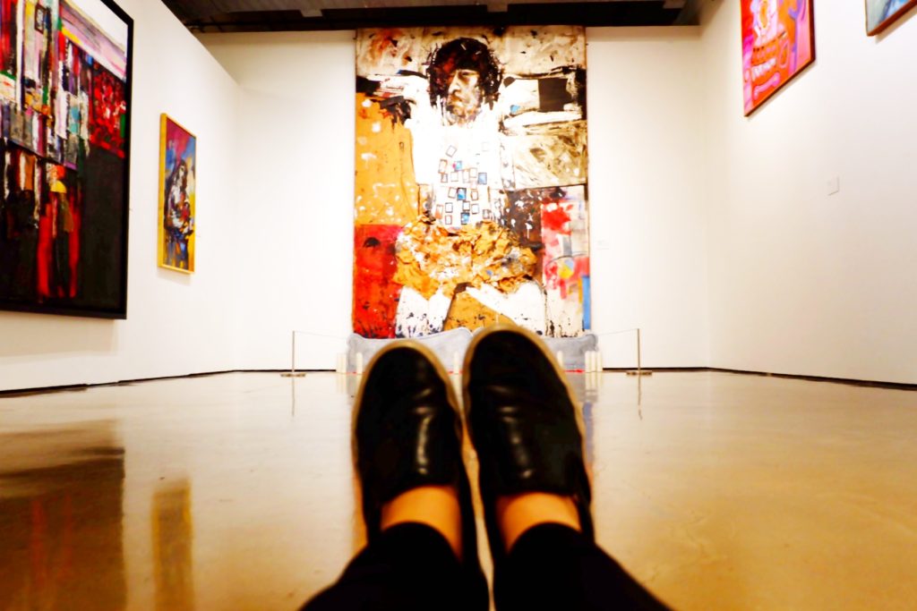 Centro De Artes Foot Selfie
