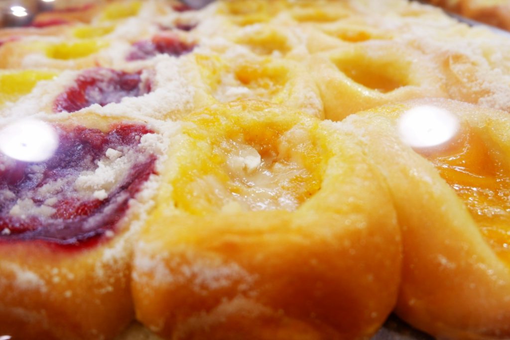 kolaches at weikel's bakery