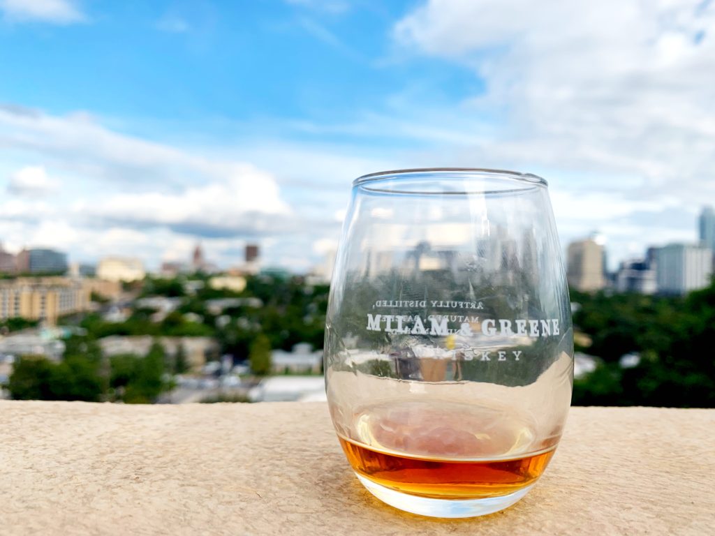 Milan and Greene Bourbon whiskey