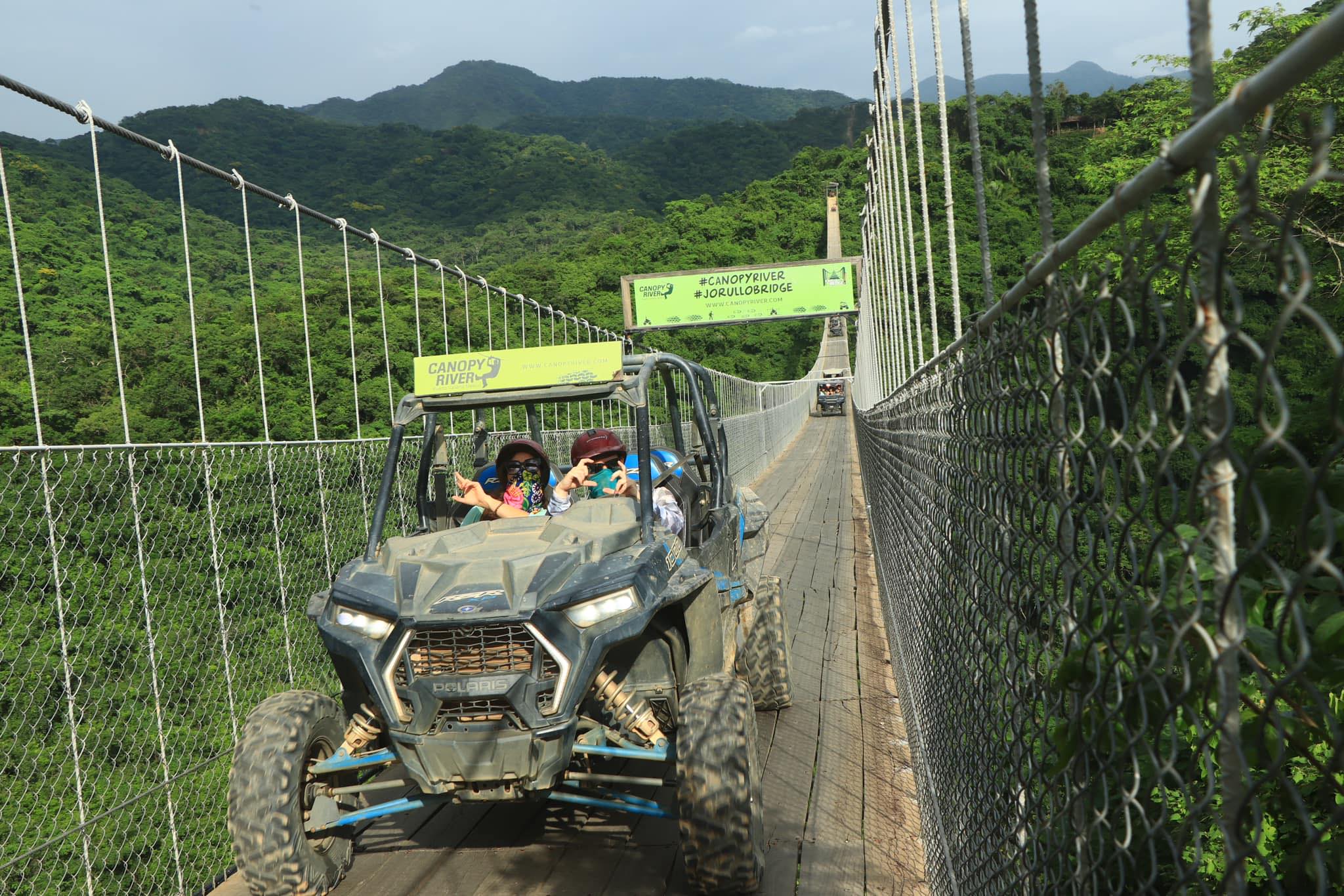 One of the best tours in puerto vallarta is the jorullo bridge canopy river tour that can be booked through Viator.